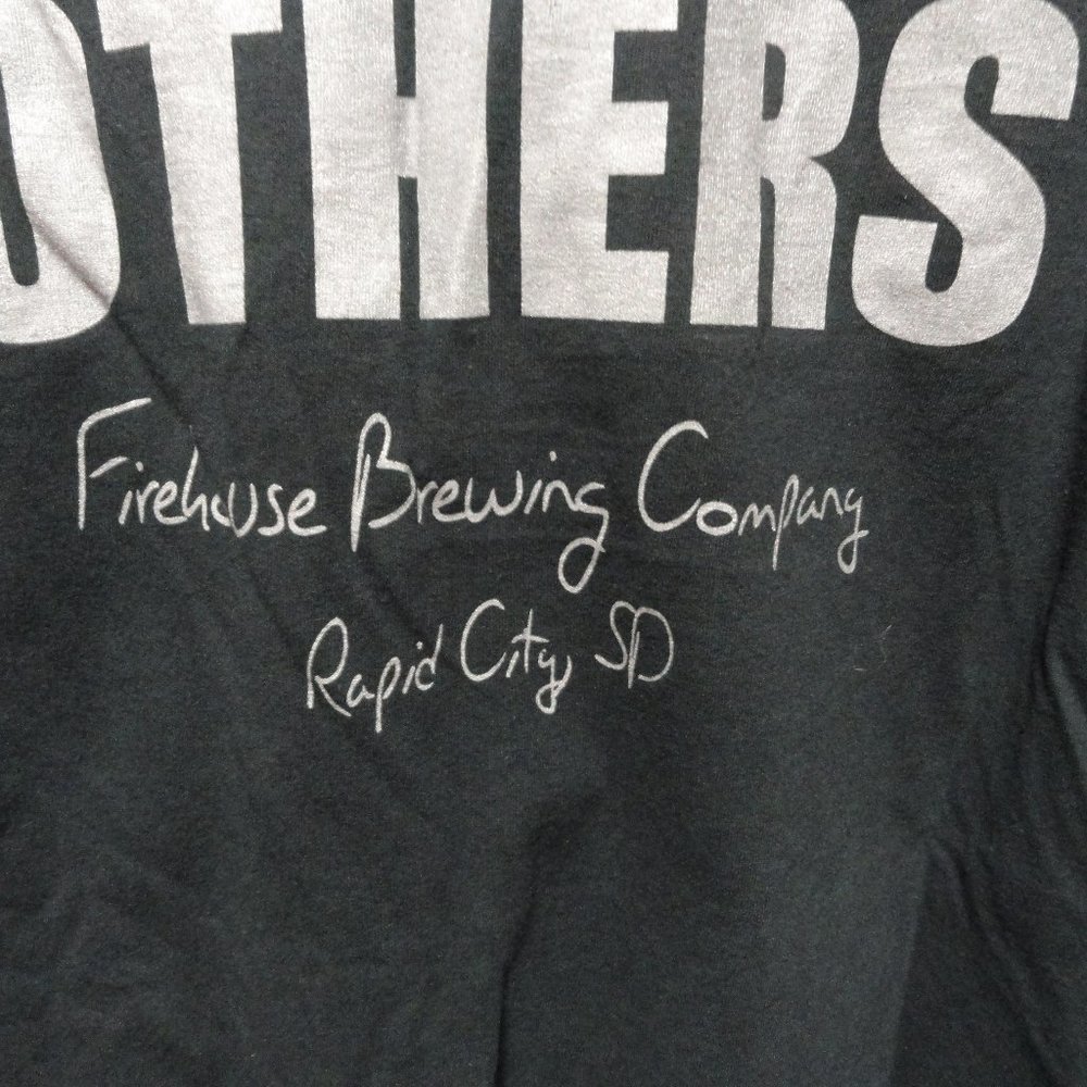Fire House Brewing Co~Drinks well with others Graphic T~Fun~Fire Fighter~EUC - Picture 4 of 4